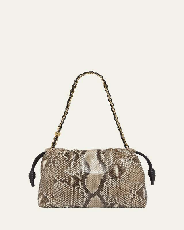 Flamenco Python Clutch Bag